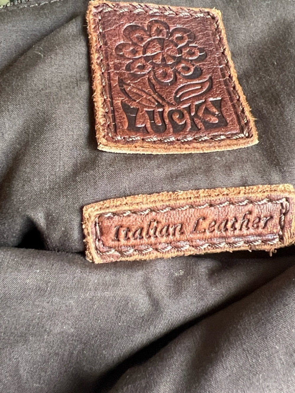 Lucky Brand Brown Leather Crossbody Bag - Picture 2 of 10